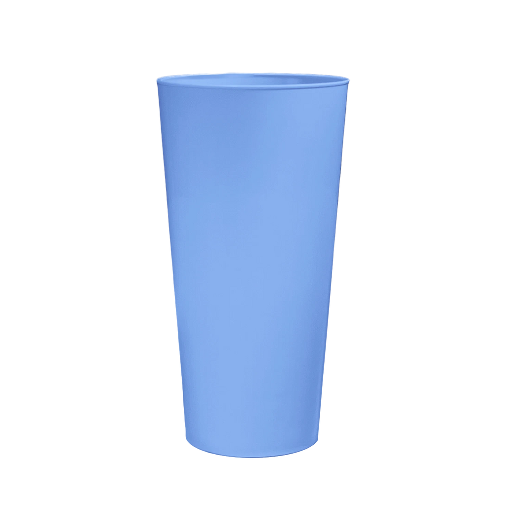 Pack of 6 Colour Pint Cups Reusable Plastic - 1 pint 568ml Dishwasher Safe | eBay