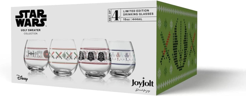 Spirits Stemless Wine Glasses for Red or White Wine (Set of 4)-15-Ounces | eBay