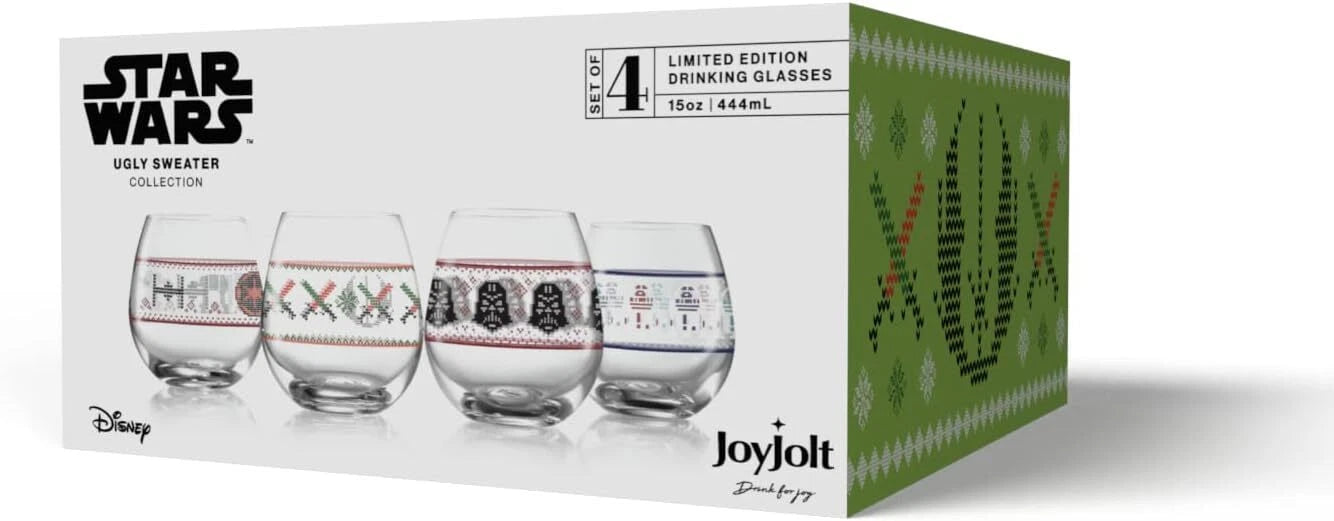 Spirits Stemless Wine Glasses for Red or White Wine (Set of 4)-15-Ounces | eBay