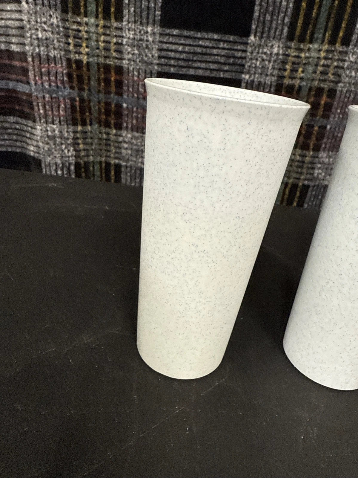 NEW OLD STOCK Tupperware Speckled Fireworks Tumblers 12 oz Cups Set of 4 Vintage | eBay