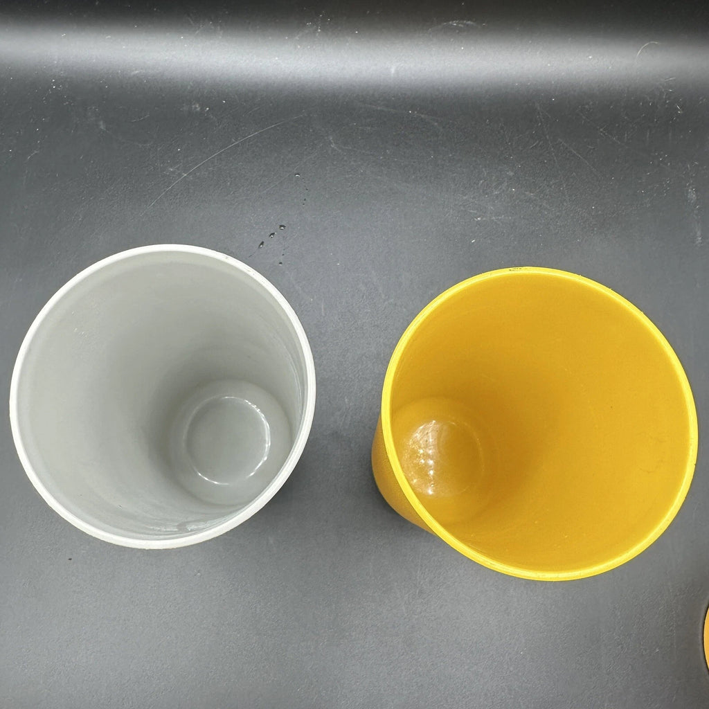 Vtg Tupperware Tumblers #1348 Pastel Fall Autumn Harvest Colors 18 oz Set of 6 | eBay
