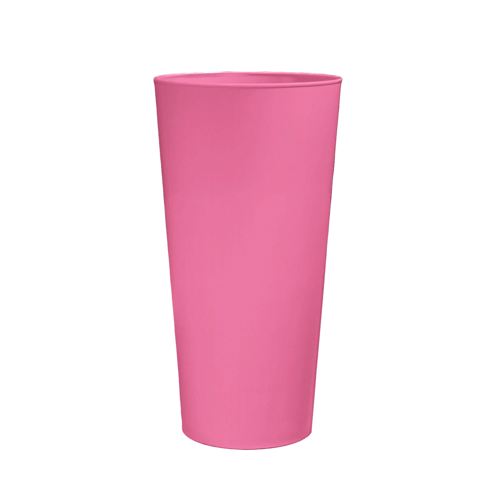 Pack of 6 Colour Pint Cups Reusable Plastic - 1 pint 568ml Dishwasher Safe | eBay