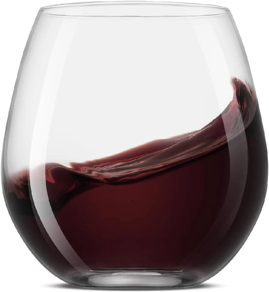 Spirits Stemless Wine Glasses for Red or White Wine (Set of 4)-15-Ounces | eBay