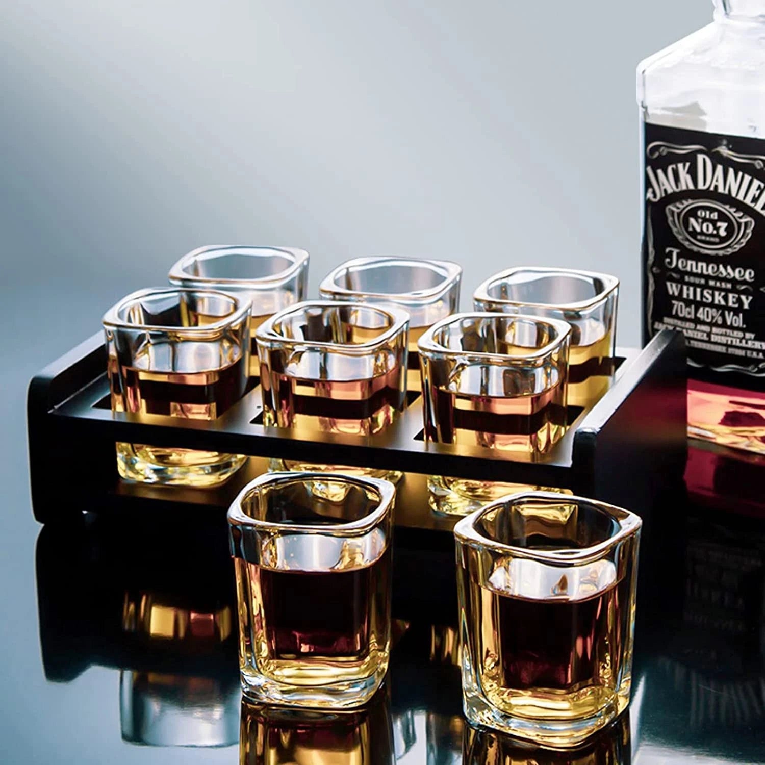 30 Pack Heavy Base Shot Glasses Bulk, 2.2 Oz Square Shot Glasses Set | eBay