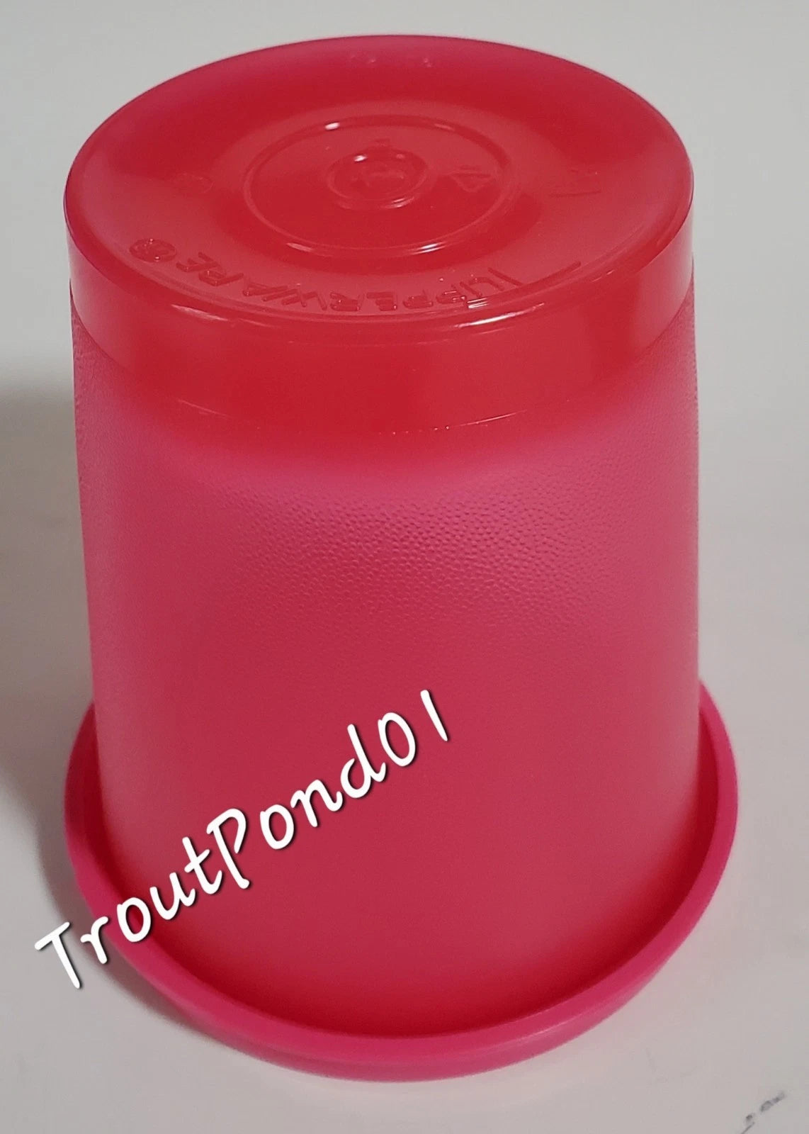 Tupperware Tumblers Small 6 oz Cups Vtg Style Textured Weighted Bottom Lids Pink | eBay