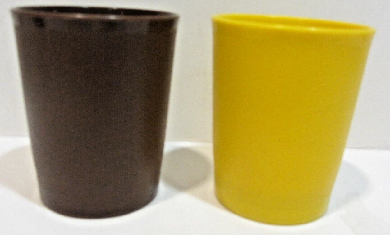Tupperware 6 oz. Kids' Juice Glasses Tumblers Set of 2 Vintage | eBay