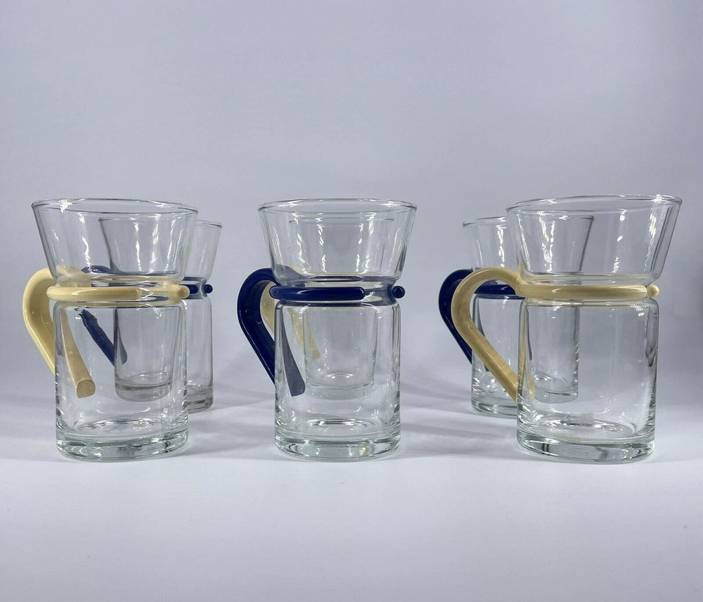 Viva Italia Inspiration Cappuccino Espresso Glass Mug Cup 6pcs Made in Italy | eBay
