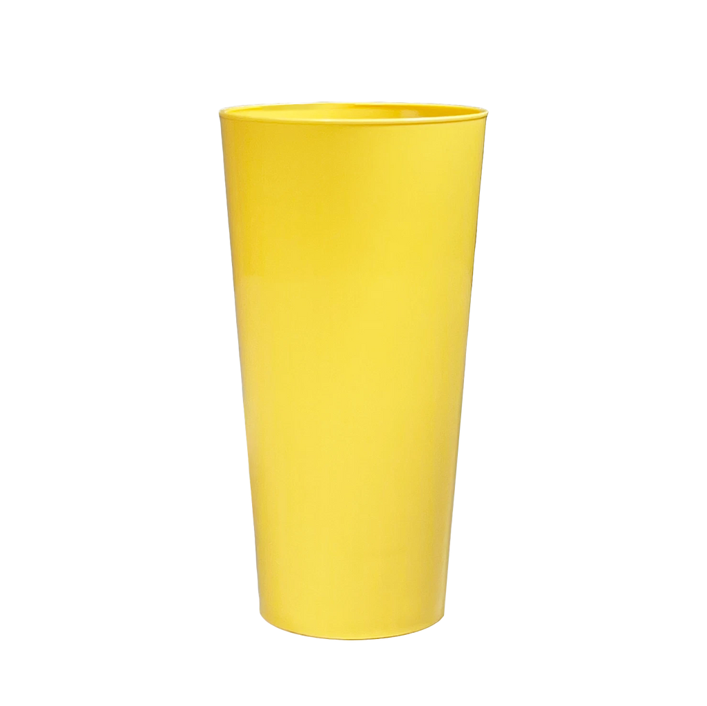Pack of 6 Colour Pint Cups Reusable Plastic - 1 pint 568ml Dishwasher Safe | eBay
