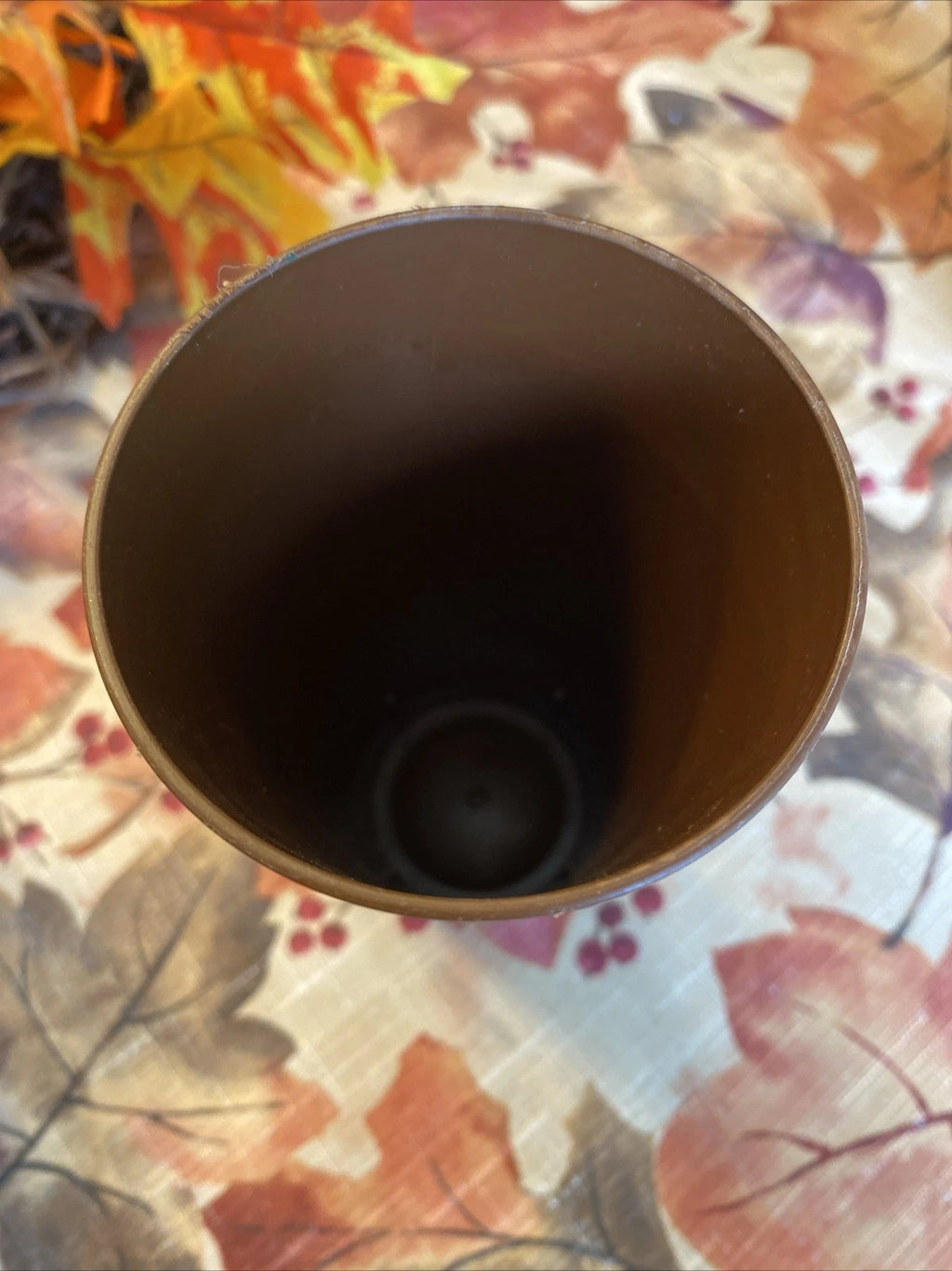 Vintage Gold Mushrooms 1970s Brown Plastic Cups Set of 4 NASCO Tumblers | eBay