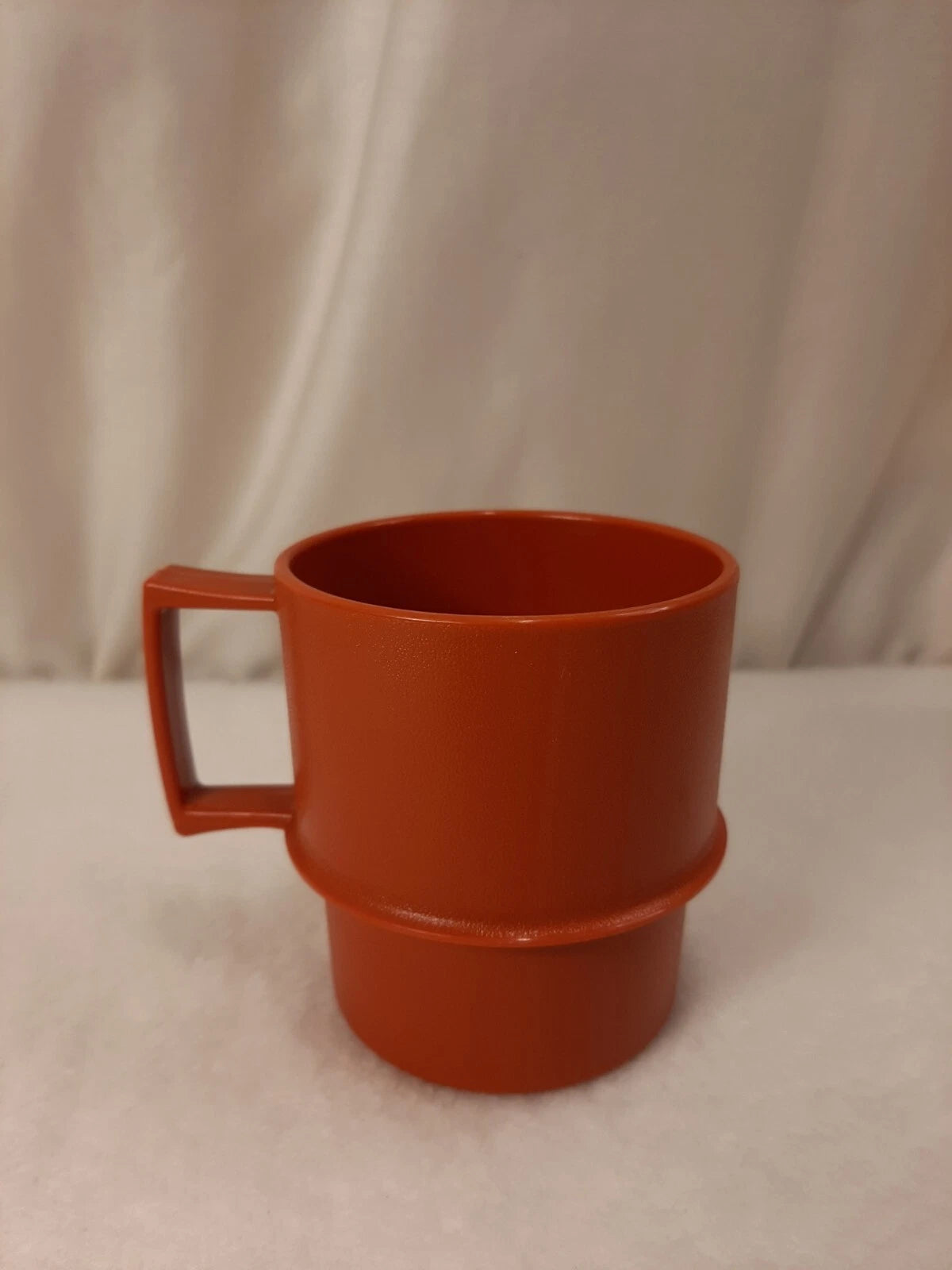 Tupperware Stackable Coffee Mug Cups 1312 Harvest Color Set Of 4 Vintage No Lids | eBay