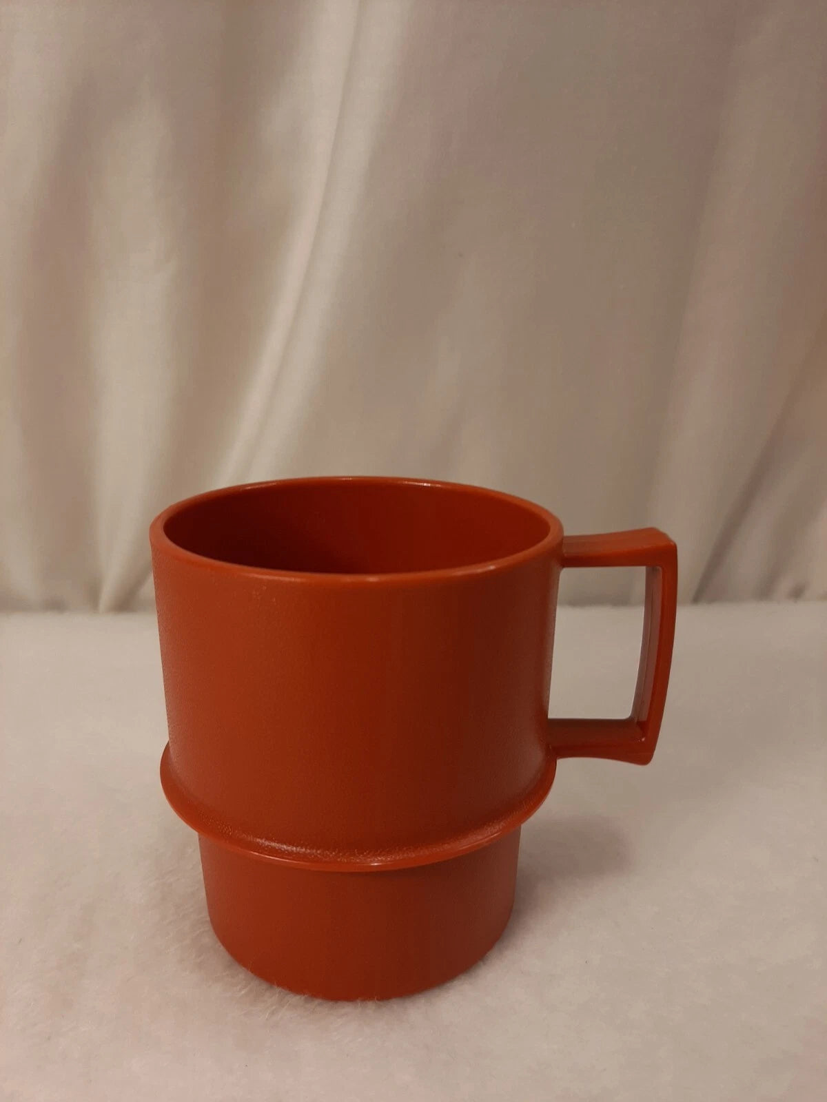 Tupperware Stackable Coffee Mug Cups 1312 Harvest Color Set Of 4 Vintage No Lids | eBay