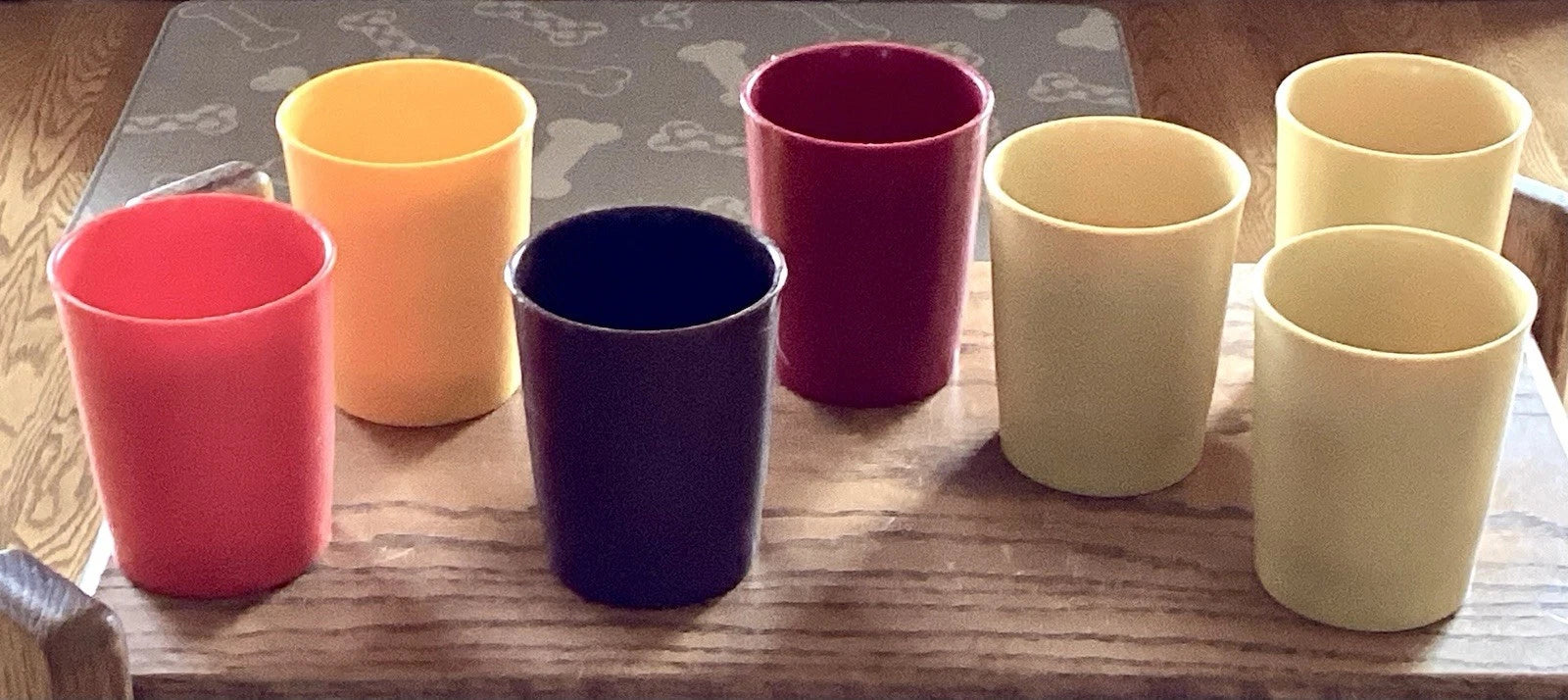 Vintage Tupperware 6 0z Kids Stackable Tumblers Set Of 7 1970s | eBay