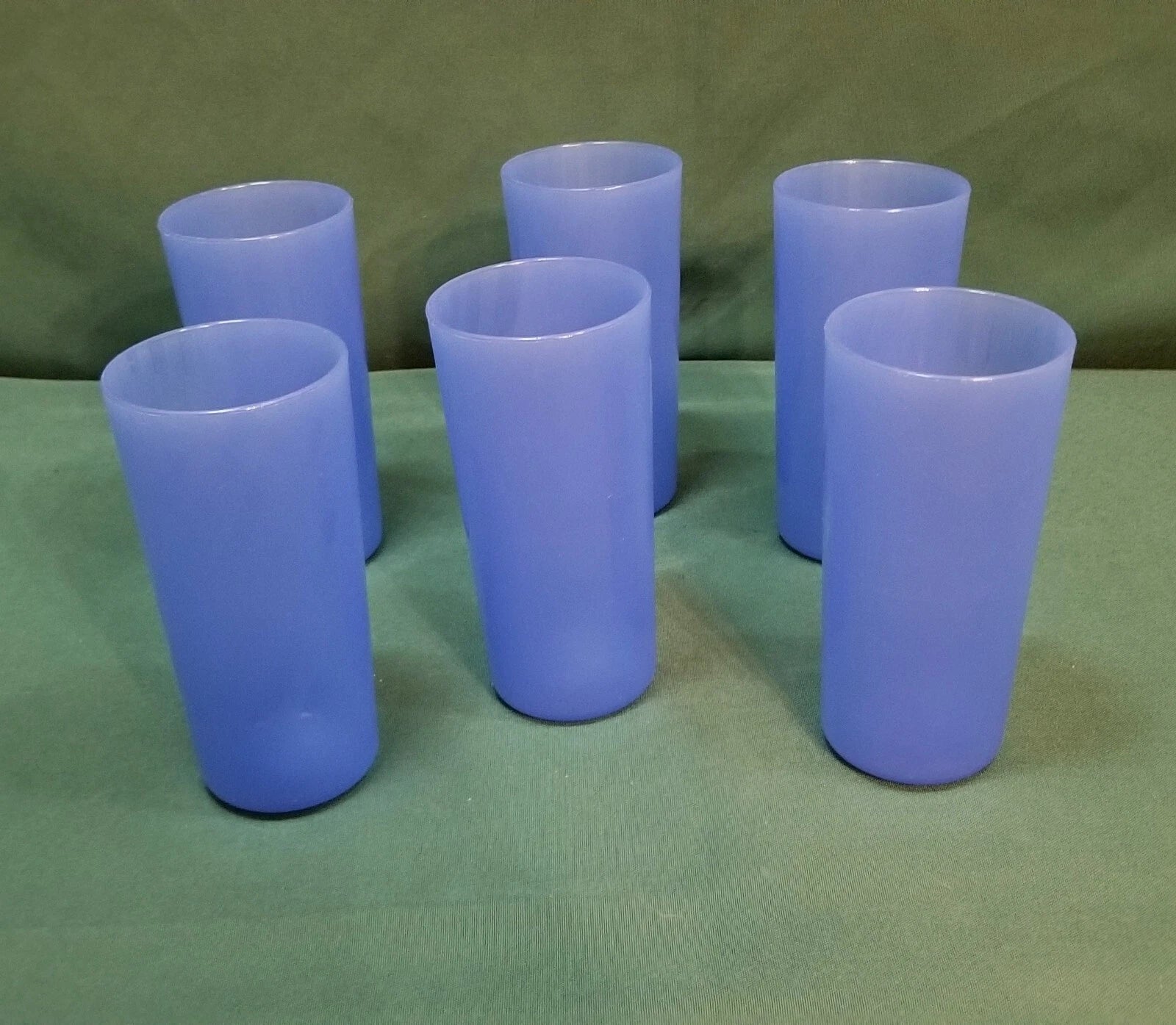 Set of 6-Tupperware 2 Jazzy Celebration 14 Oz Geo-Embossed Tumblers Blue | eBay