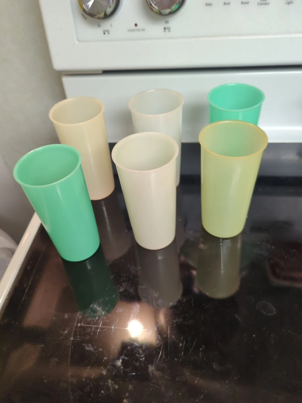 Vintage Tupperware 116 Pastel 9 Oz Juice Cups Set of 6 | eBay