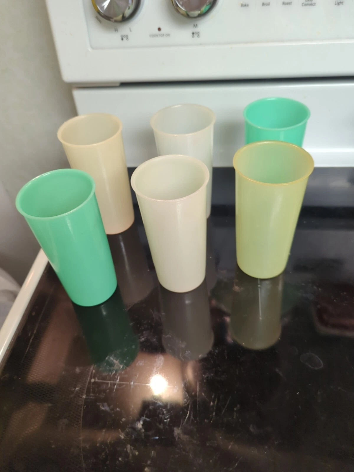 Vintage Tupperware 116 Pastel 9 Oz Juice Cups Set of 6 | eBay
