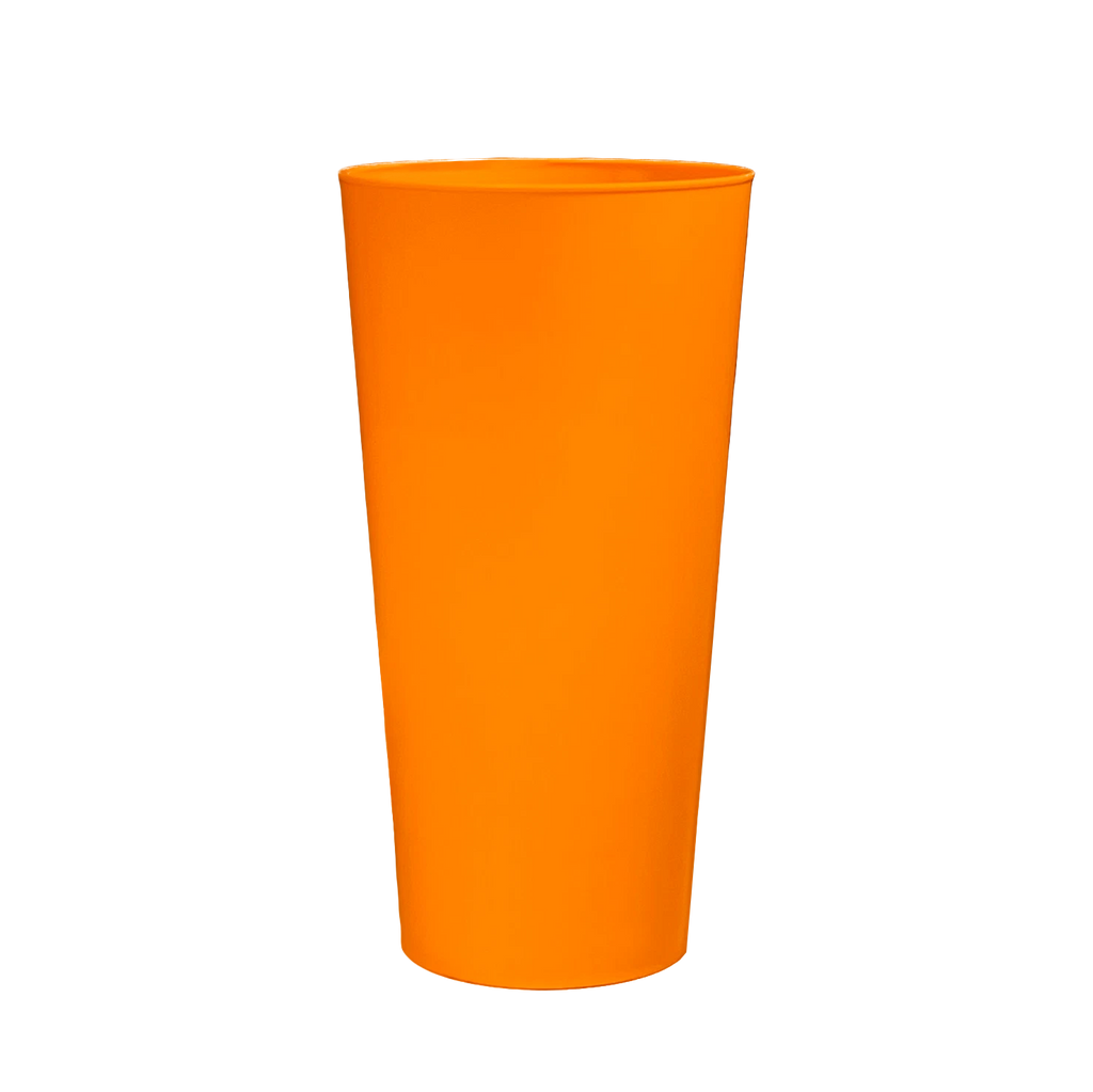 Pack of 6 Colour Pint Cups Reusable Plastic - 1 pint 568ml Dishwasher Safe | eBay