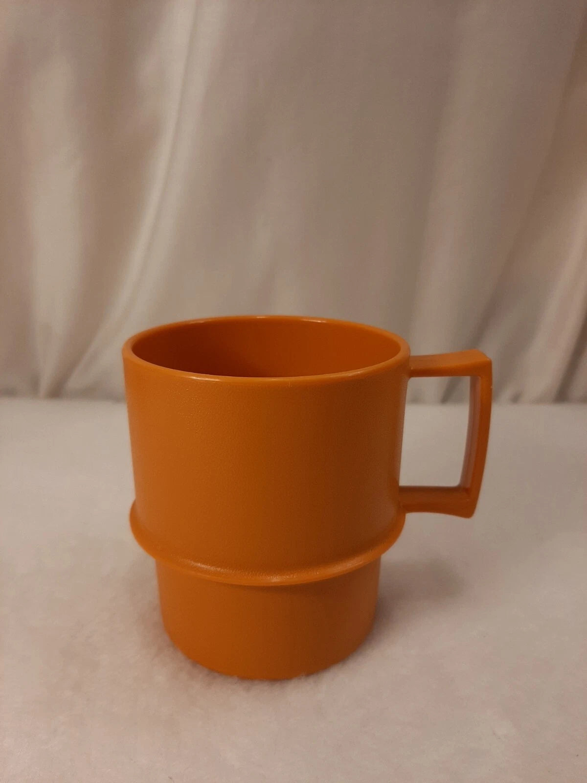 Tupperware Stackable Coffee Mug Cups 1312 Harvest Color Set Of 4 Vintage No Lids | eBay