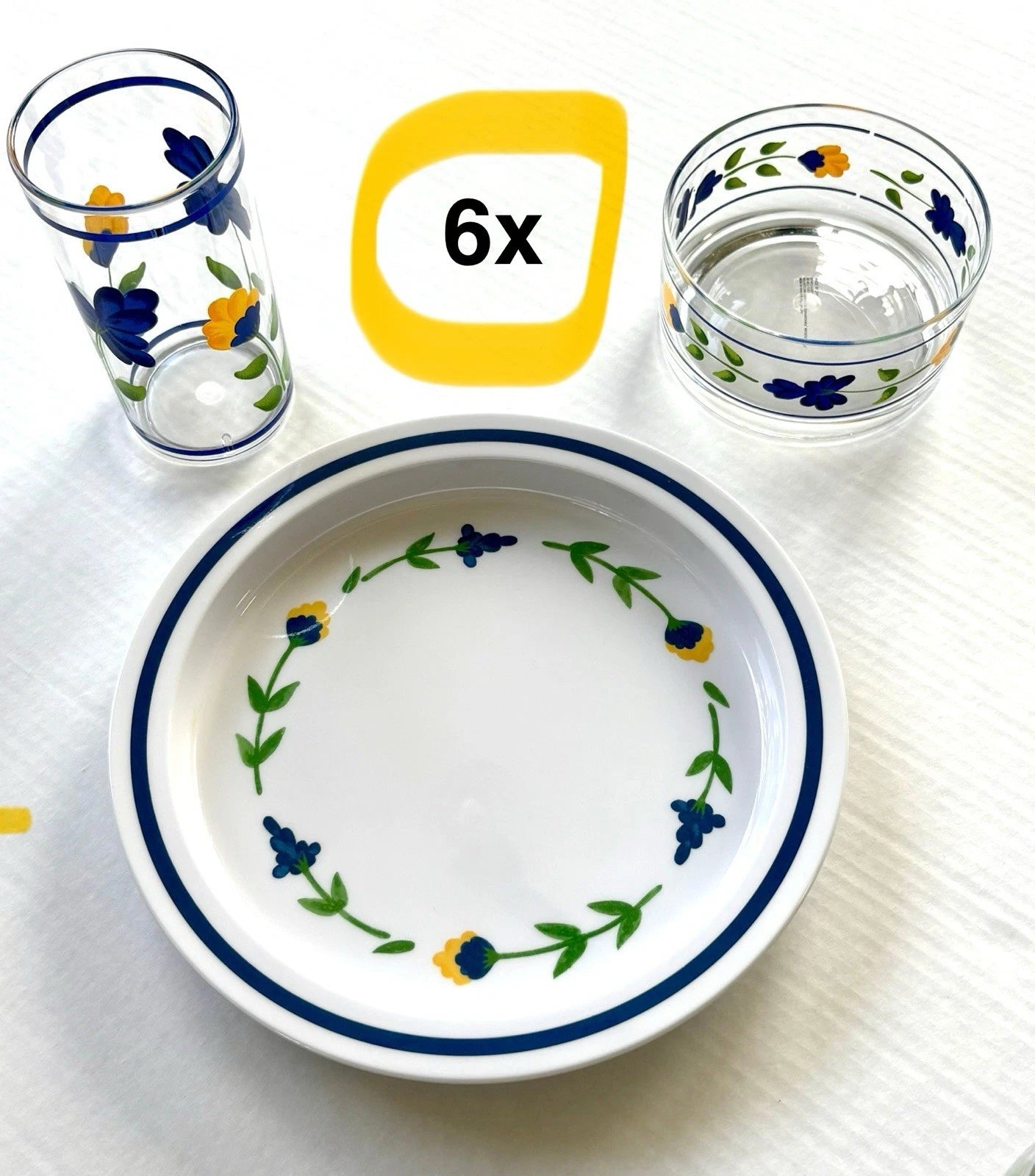 Set of *6* Dansk SAN NICOLO Plastic Plates, Bowls AND Tumblers -Great cond.-HTF! | eBay