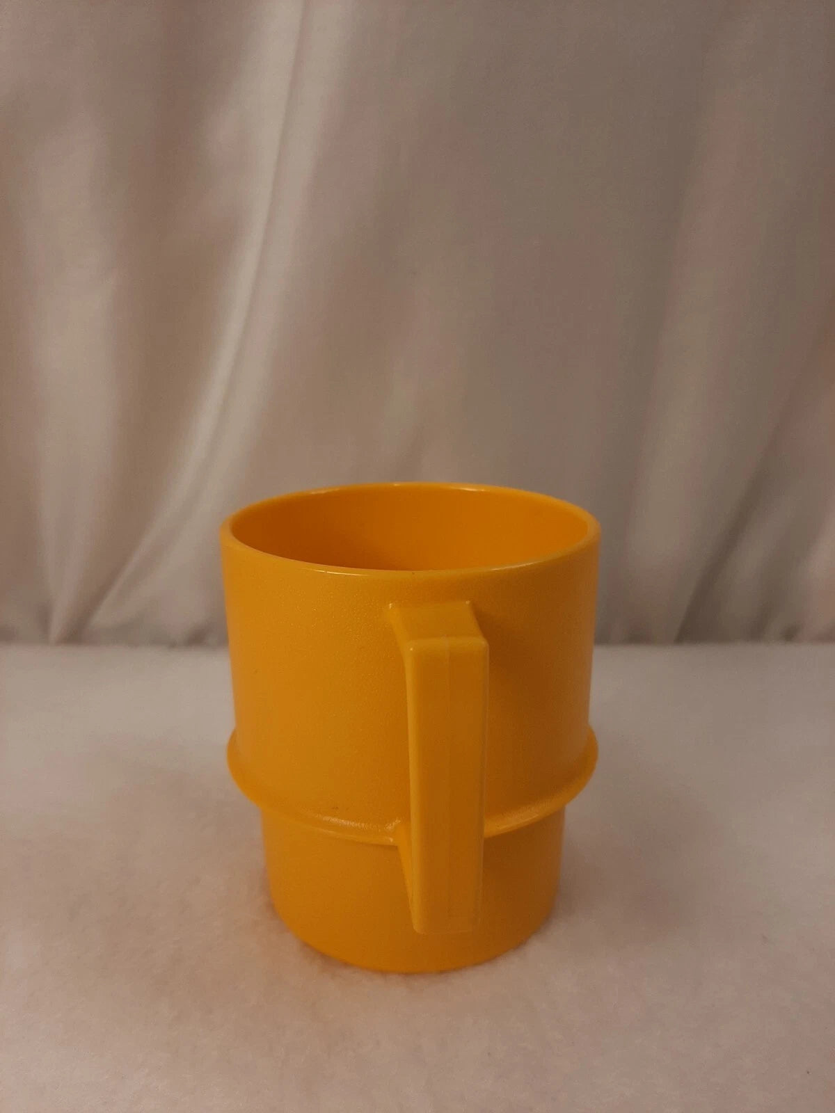 Tupperware Stackable Coffee Mug Cups 1312 Harvest Color Set Of 4 Vintage No Lids | eBay