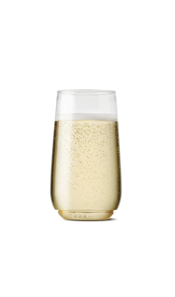 TOSSWARE Clear Plastic 6oz Flute Champagne Glass, Set of 12 | eBay