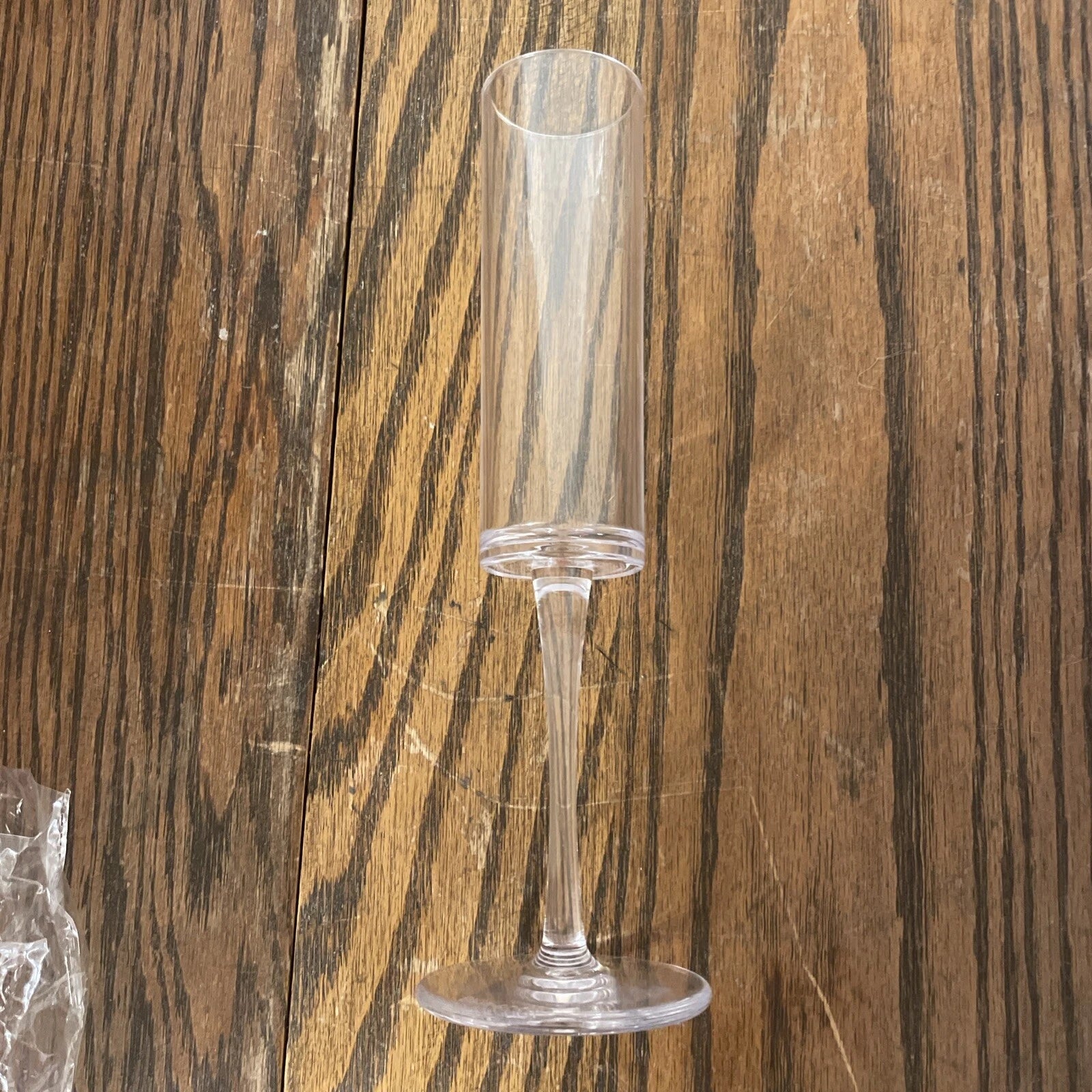 Unbreakable Champagne Glasses Flutes Set Of 4 6oz Stem Straight-side 9.5” Tall | eBay